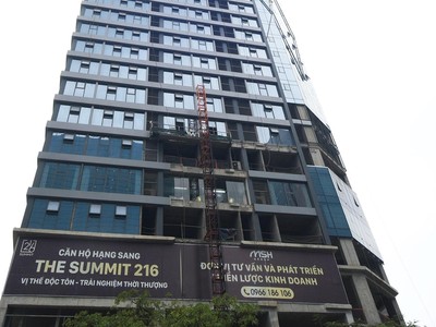Những dự án mới mở bán như The Summit đang neo giá rất cao. Ảnh: Dũng Minh 