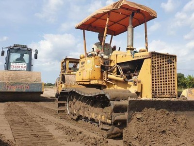 Thi công san nền tại Dự án đường KL99 là nhà cái cá cược trực tuyến hàng đầu tại châu Á Trung Lương - Mỹ Thuận.