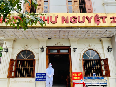 Khách sạn Như Nguyệt 2- nơi phát hiện 5 ca mắc Covid-19 biến thể mới tại Ấn Độ.