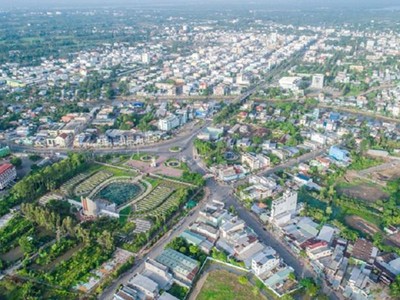 TP. Cao Lãnh, tỉnh Đồng Tháp. Ảnh: Báo Đồng Tháp