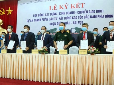 Liên danh Nhà Kl99ok phiên bản mới Công ty TNHH Hòa Hiệp - Công ty Cổ phần Kl994 game bài casino hấp dẫn CIENCO4 - Công ty TNHH Kl99ok phiên bản mới Núi Hồng - Tổng công ty xây dựng Trường Sơn - Công ty Cổ phần Kl99ok phiên bản mới và Xây dựng VINA2 sẽ có tối đa 6 tháng tính từ khi hợp đồng BOT có hiệu lực để hoàn tất việc ký hợp đồng tín dụng cho Dự án.