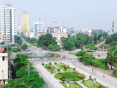 Một góc thành phố Thái Nguyên
