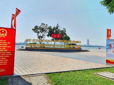 Thành phố Đà Nẵng đã chuẩn bị sẵn sàng cho ngày hội bầu cử.