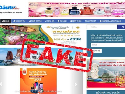 Báo điện tử Kl99ok phiên bản mới tiếp tục bị giả mạo