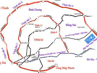 Đến năm 2025, phấn đấu hoàn thành tuyến Vành đai 3, 4 TP.HCM