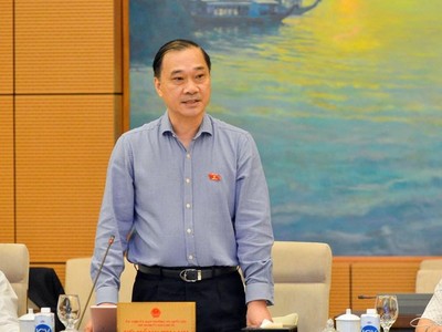 Chủ nhiệm Ủy ban Kl992 cổng game cá cược Vũ Hồng Thanh tại phiên họp (Ảnh Quochoi.vn).