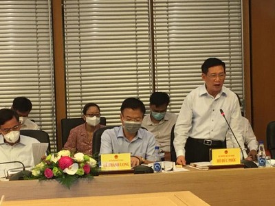 Bộ trưởng Bộ Kl991.com nạp rút nhanh Hồ Đức Phớc phát biểu tại phiên họp.