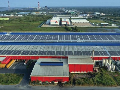 Các khu công nghiệp đang đa dạng hóa loại hình cho thuê đất, nhà xưởng để đáp ứng nhu cầu nhà Kl99ok phiên bản mới. Trong ảnh: KCN Sông Hậu