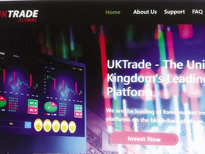 Sàn UKtrade, sàn tiền ảo đa cấp mới nhất bị đánh sập. Ảnh: Internet