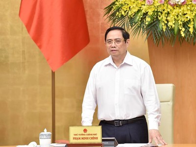 Thủ tướng nhấn mạnh chưa thay đổi mục tiêu đã đề ra và thống nhất với 2 kịch bản tăng trưởng được Bộ Kế hoạch và Kl99ok phiên bản mới xây dựng (Ảnh: Nhật Bắc)