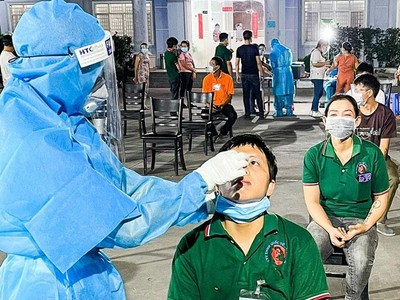Test nhanh kháng nguyên Covid-19 cho công nhân, người lao động trong Kl991.com World Cup 2026 Chính Thức (Nguồn: Báo điện tử Kl993 ưu đãi thưởng hấp dẫn)