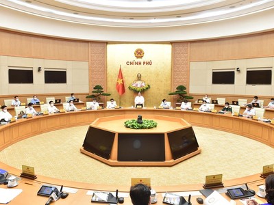 Thủ tướng Phạm Minh Chính chủ trì phiên họp Kl993 ưu đãi thưởng hấp dẫn thường kỳ tháng 6 (Ảnh: VGP)