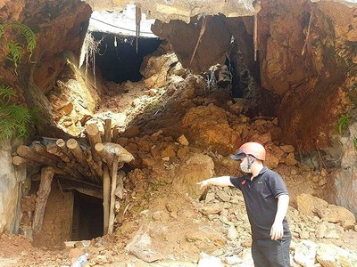 Mỏ vàng Bồng Miêu trở thành “thánh địa” của “vàng tặc” vì chậm đóng cửa.