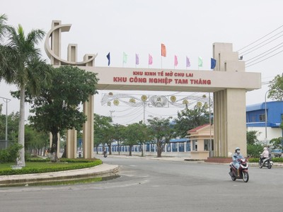 Khu công nghiệp Tam Thăng tỉnh Quảng Nam.