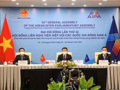 Đoàn đại biểu Quốc hội Việt Nam tham dự phiên họp của Ủy ban Kl991.com tải ứng dụng tại AIPA 42.
