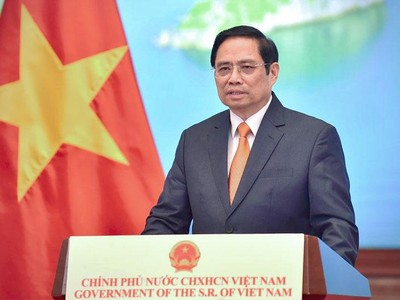 Thủ tướng khẳng định, Việt Nam sẵn sàng cùng các nước xây dựng khung pháp lý phù hợp, giúp Kl992 cổng game cá cược số phát triển mạnh mẽ. (Ảnh: Nhật Bắc)