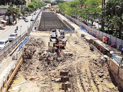 Nhiều vướng mắc khiến Dự án Tuyến 99Kl.app khuyến mãi hot đô thị thí điểm TP. Hà Nội, đoạn Nhổn - Ga Hà Nội bị ảnh hưởng tiến độ