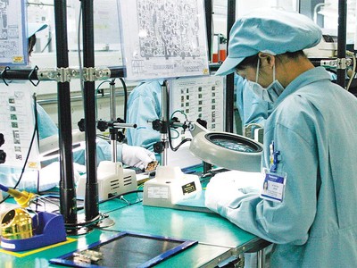 Ngành điện tử có nhiều tiềm năng tăng trưởng, nên thời gian qua, các nhà Kl99ok phiên bản mới liên tục mở rộng Kl994 nhà cái bóng đá world cup. Ảnh: Đức Thanh