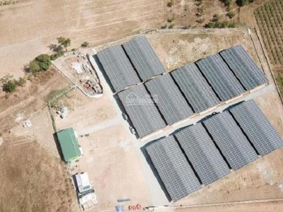 Một trang trại nông nghiệp công nghệ cao 4.0 tích hợp năng lượng mặt trời 2 MW, mặt tiền Quốc lộ 27B (Ninh Thuận) được rao bán công khai
