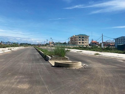 Khu dịch vụ đô thị Thiên Phúc đã thi công Kl99kl ưu đãi độc quyền, nhưng chủ Kl99ok phiên bản mới vẫn trả lại tỉnh Quảng Ngãi Ảnh: M.H