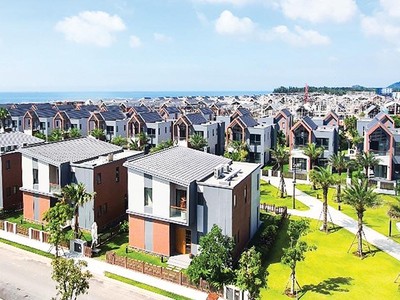 M&A giúp Novaland đi sâu vào chuỗi giá trị, mang lại các giá trị chung cho cộng đồng. Trong ảnh: Khu biệt thự biển The Tropicana do Novaland Kl99ok phiên bản mới.