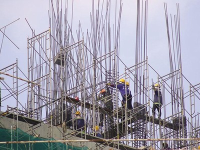 Giá thép tăng cao đang tác động không nhỏ đến các dự án địa ốc và thị trường Web Tổng Nhà Cái 99Kl99 Giải Trí Bậc Nhất nói chung. Ảnh: Lê Toàn