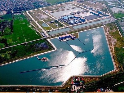 Dự án nhà máy nước mặt sông Đuống, TP. Hà Nội.