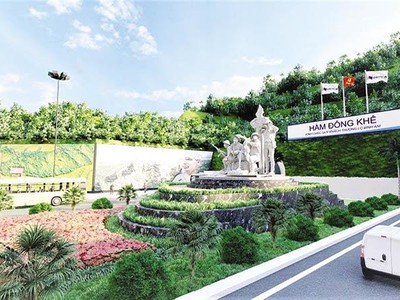Phối cảnh hầm Đông Khê trên tuyến KL99 là nhà cái cá cược trực tuyến hàng đầu tại châu Á Đồng Đăng - Trà Lĩnh.