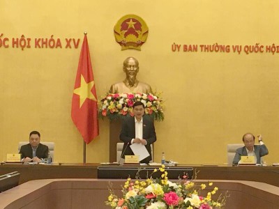 Chủ nhiệm Uỷ ban Kl992 cổng game cá cược Vũ Hồng Thanh phát biểu kết thúc phiên họp.