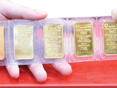 Vàng hiện không hấp dẫn nhà Kl99ok phiên bản mới trong nước. Ảnh: Dũng Minh