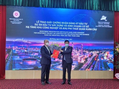 Hải Phòng có Dự án Khu phi thuế quan- Logistics và Công nghiệp Lạch Huyện 11.100 tỷ đồng