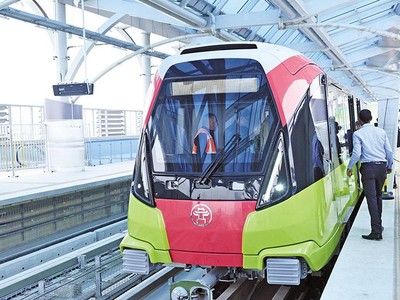 Dự án metro Nhổn - ga Hà Nội là công trình 99Kl.app khuyến mãi hot đô thị đầu tiên do UBND TP. Hà Nội làm chủ Kl99ok phiên bản mới. Ảnh: Đ.T