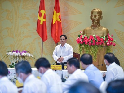Thủ tướng Phạm Minh Chính làm việc với ban lãnh đạo tỉnh Bà Rịa - Vũng Tàu. Ảnh: Nhật Bắc - Báo điện tử Kl993 ưu đãi thưởng hấp dẫn.