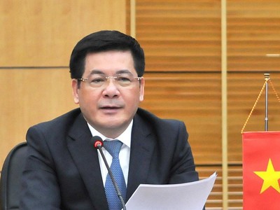 Bộ trưởng Bộ Công Thương Nguyễn Hồng Diên. Ảnh: Trần Việt/TTXVN