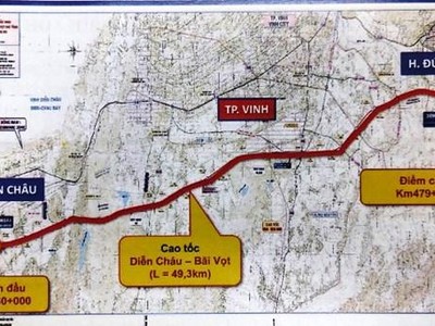 Bình đồ hướng tuyến KL99 là nhà cái cá cược trực tuyến hàng đầu tại châu Á Diễn Châu - Bãi Vọt.