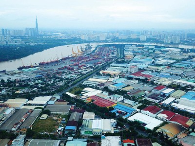 Hầu hết khu công nghiệp, khu chế xuất ở TP.HCM đều đã được lấp đầy. Ảnh: Lê Toàn