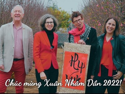 Thông điệp chúc Tết của Đại sứ 4 nước Canada, New Zealand, Na Uy và Thụy Sỹ tại Việt Nam