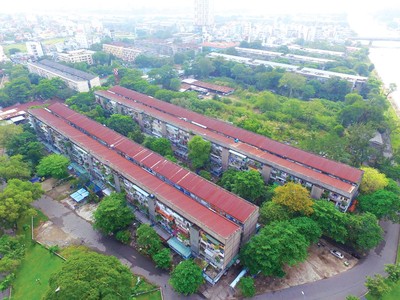 Chung cư lô IV và lô VI thuộc Cư xá Thanh Đa là 1 trong 6 chung cư sẽ được cấp tốc xây mới trong năm nay. Ảnh: Lê Toàn