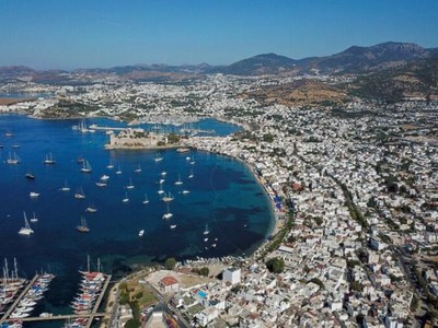 Thành phố Bodrum là địa điểm du lịch hấp dẫn ở phía Tây Nam Thổ Nhĩ Kỳ. Ảnh: AFP