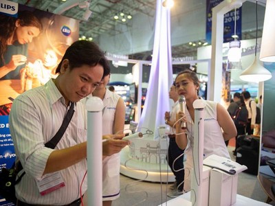 Vietnam ETE & Enertec Expo 2022 được tổ chức theo hình thức trực tiếp sau hai năm bị gián đoạn vì Covid-19