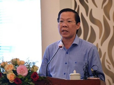Chủ tịch UBND TPHCM Phan Văn Mãi phát biểu tại Hội thảo