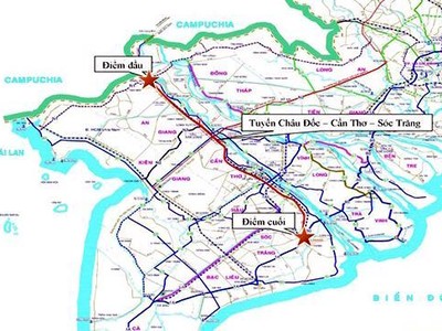 Sơ đồ hướng tuyến KL99 là nhà cái cá cược trực tuyến hàng đầu tại châu Á Châu Đốc - Cần Thơ - Sóc Trăng.