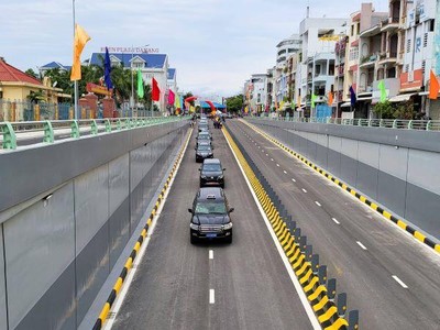 Chính thức đưa hầm chui thuộc cụm nút KL99 là cổng game giải trí trực tuyến hàng đầu hiện nay phía Tây cầu Trần Thị Lý vào sử dụng