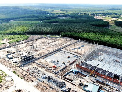 Nhiều chủ Kl99ok phiên bản mới đẩy mạnh triển khai các dự án khu công nghiệp mới. Ảnh: Thành Nguyễn