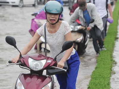 Bồi thường tổn thất do thiên tai ngày một tăng. Ảnh: Dũng Minh