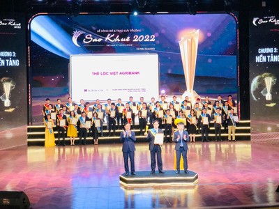 Thẻ Lộc Việt vinh dự nhận giải thưởng Sao Khuê 2022