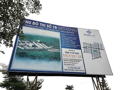 Khu đô thị 7B mở rộng do Công ty cổ phần Bách Đạt An làm chủ Kl99ok phiên bản mới. Ảnh: Nhiệt Băng