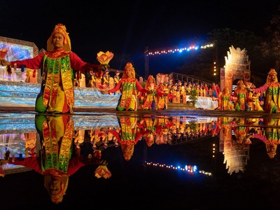 Một chương trình nghệ thuật tại Festival Huế năm 2018 - Ảnh: BTC