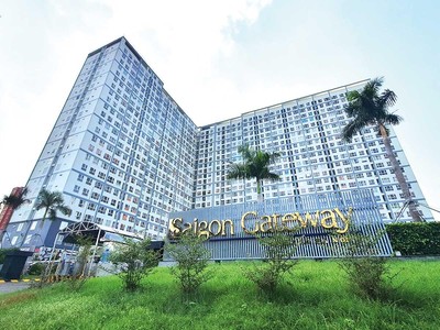 Chung cư Saigon Gateway - một trong những điểm nóng tranh chấp giữa chủ Kl99ok phiên bản mới và người dân liên quan đến sổ hồng Ảnh: Trọng Tín