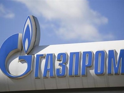 Biểu tượng của Kl994 game bài casino hấp dẫn năng lượng Gazprom. (Ảnh: THX/TTXVN)